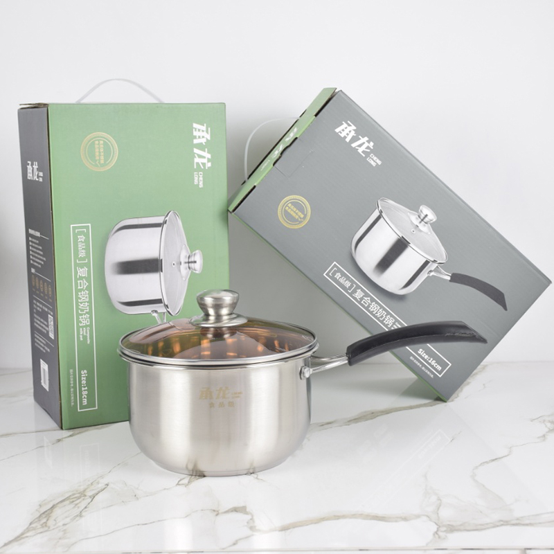 3323 composite steel milk pot 18cm